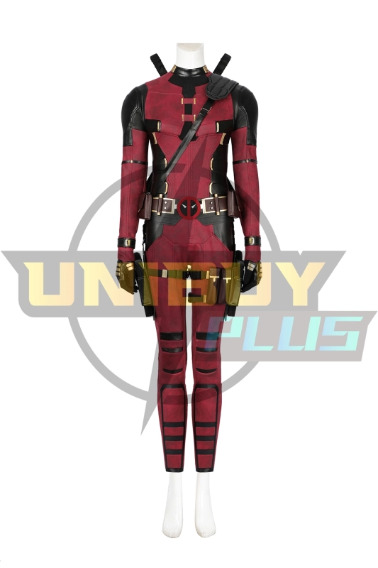 Deadpool 3 Ladypool Cosplay Costume Suit Unibuyplus