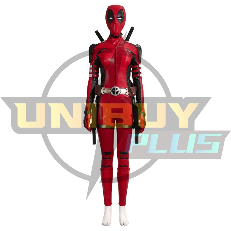 Deadpool 3 Ladypool Costume Cosplay Suit Ver2 Unibuyplus
