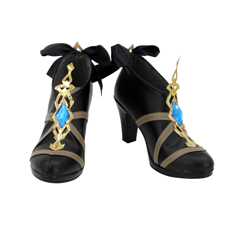 Genshin Impact Navia Caspar Cosplay Shoes Women Boots Unibuyplus