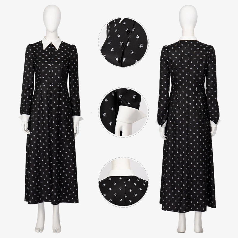 Wednesday Addams Costume Cosplay Suit Unibuy