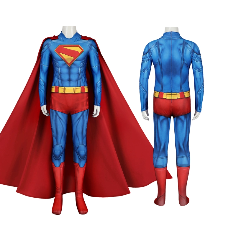 Superman Legacy Kids Costume Cosplay Suit Clark Kent Unibuyplus