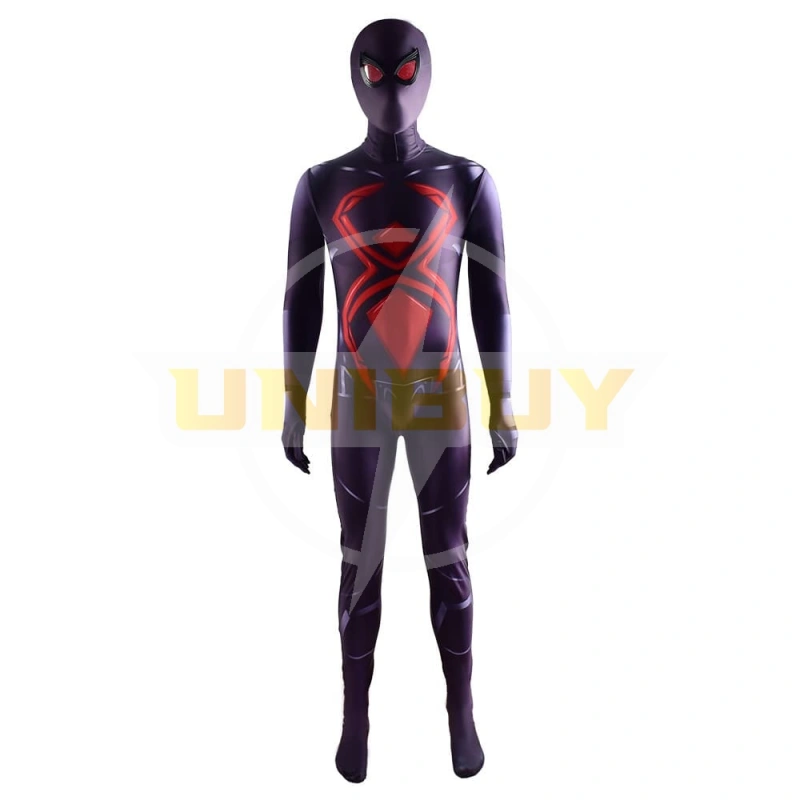 Spider Man PS4 Dark Suit Cosplay Costume For Kids Adult Unibuy