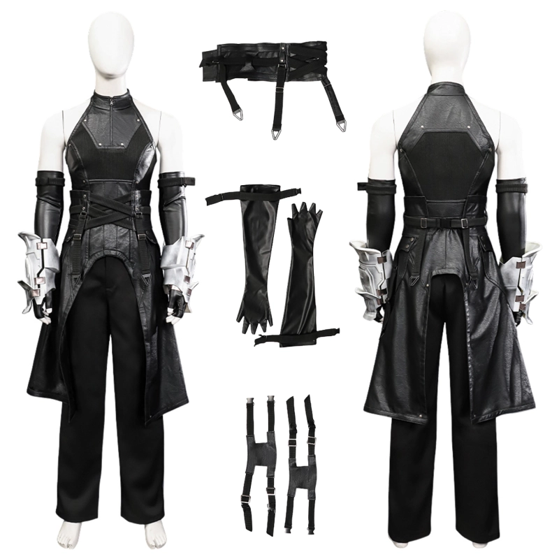 Sephiroth Costume Cosplay Suit Final Fantasy VII EdgedWings Training Garb Ver. Unibuyplus