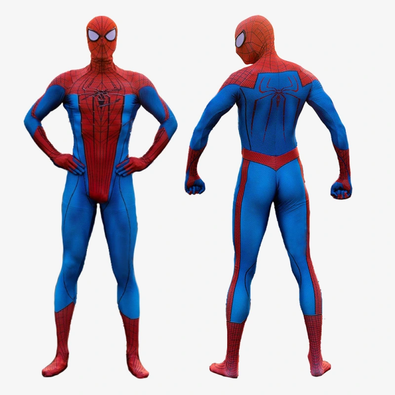 The Amazing Spider-Man Costume Cosplay Suit Peter Parker Bodysuit For Men Kids Unibuy