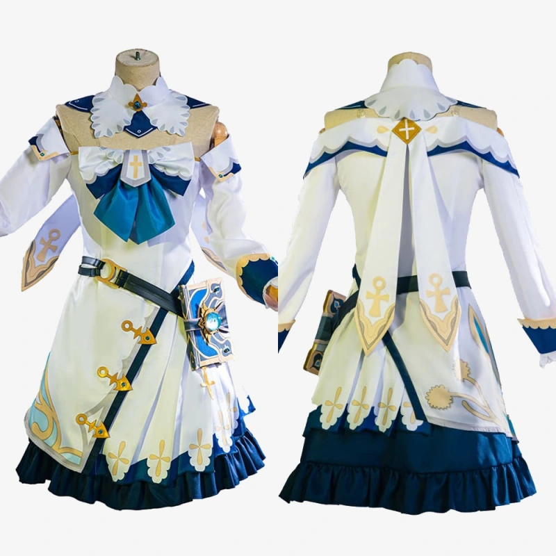 Genshin Impact Barbara Costume Cosplay Dress Unibuy
