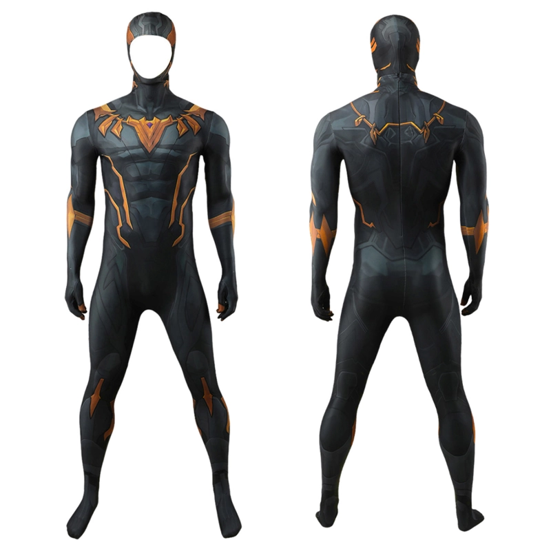 Marvel Rivals Black Panther Costume Cosplay Suit Bodysuit For Kids Adult Unibuyplus