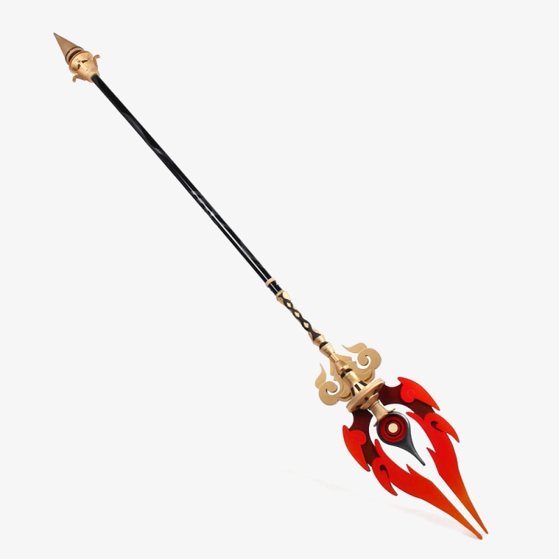 Genshin Impact Hutao Zhongli Prop Cosplay Staff of Homa Wand Unibuy