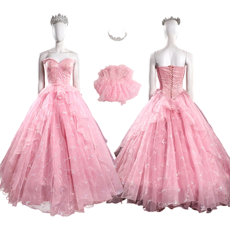 Wicked Glinda Dress Costume Cosplay Suit High Ver Unibuyplus