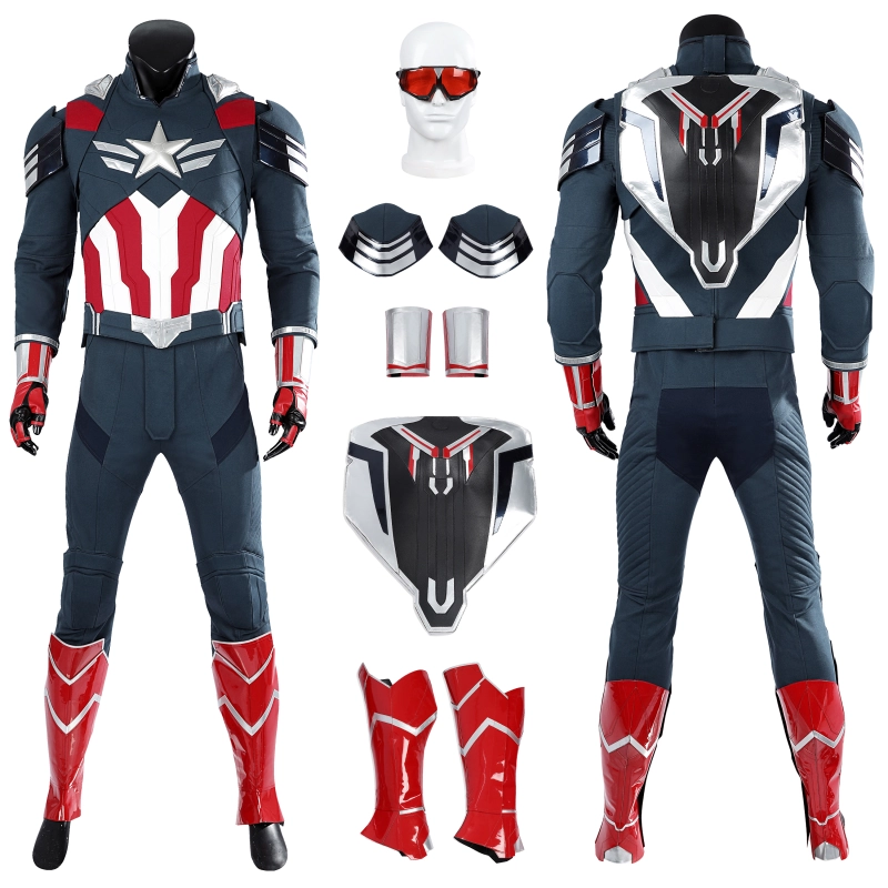Captain America Costume Cosplay Suit Brave New World Ver Unibuyplus