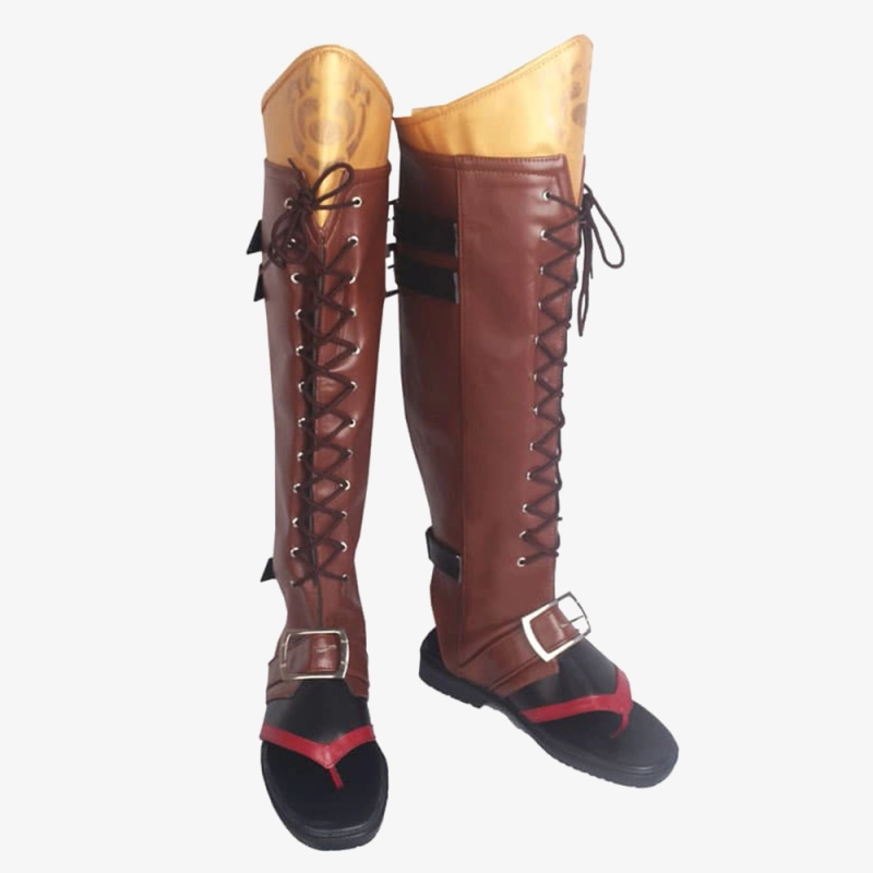 Genshin Impact Thoma Shoes Cosplay Men Boots Unibuy