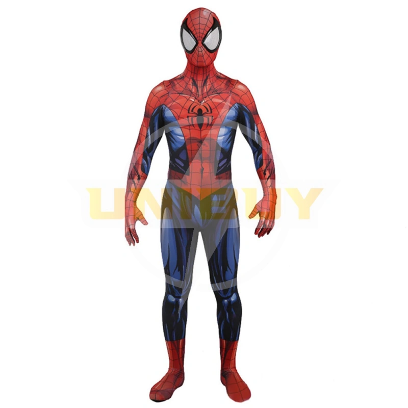 Ultimate Spider-Man Costume Cosplay Suit Comic Ver 1 UnibuyPlus