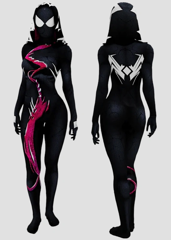 Spider Gwen Stacy Costume Cosplay Suit Venom For Kids Adult Unibuy
