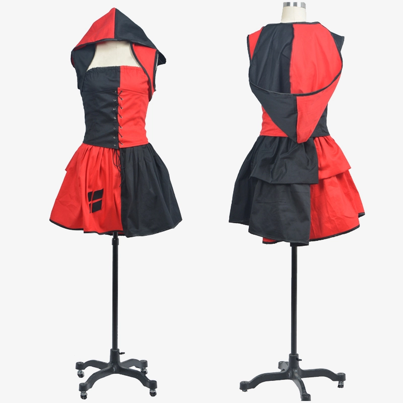 Batman Harley Quinn Costume Cosplay Dress
