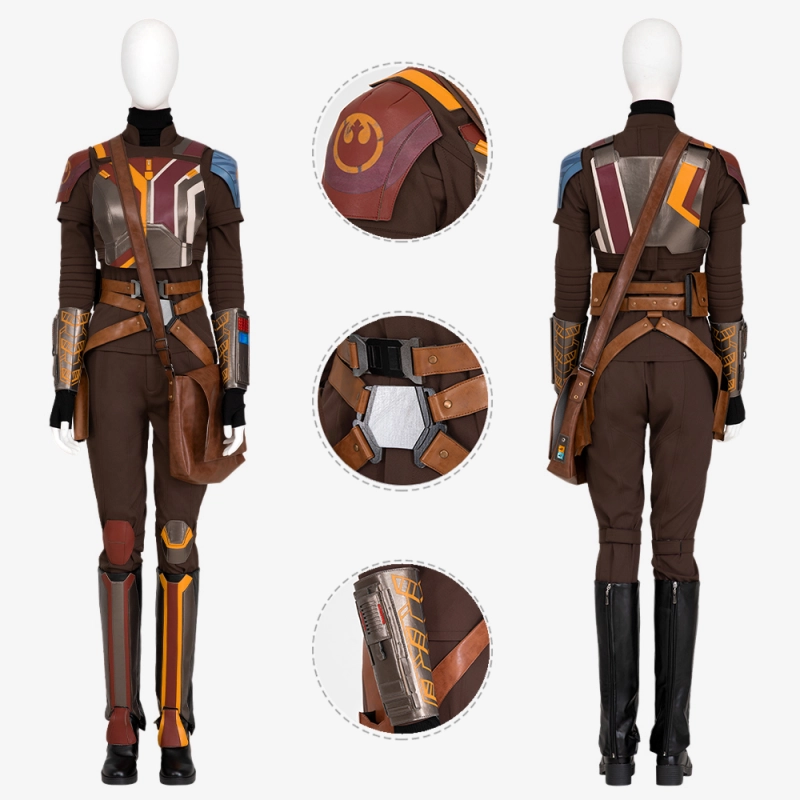 Ahsoka Sabine Wren Costume Cosplay Suit Unibuy