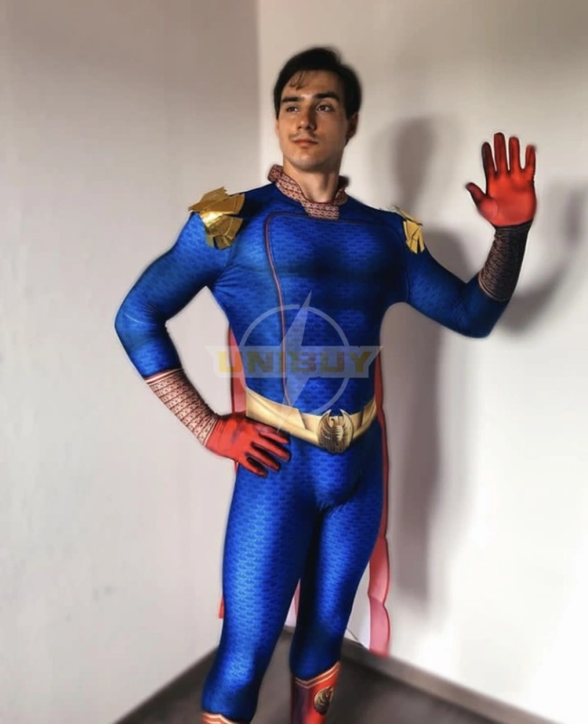 The Boys Homelander Costume Cosplay Suit Unibuyplus