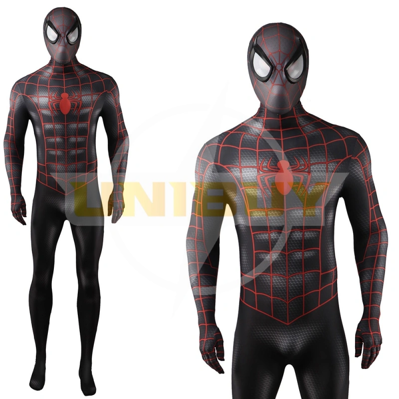 Spider-Man Miles Morales Bodysuit Costume Cosplay For Adult Kids Unibuy