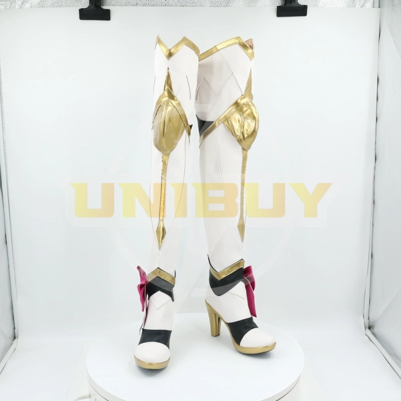 Genshin Impact Noelle Shoes Cosplay Women Boots