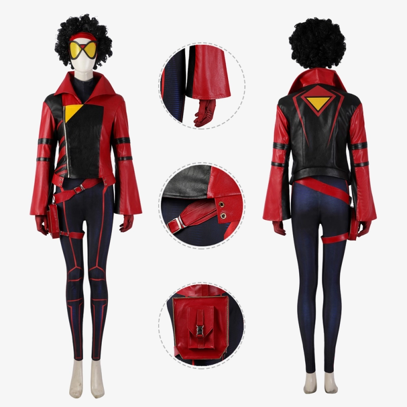 Spider-Woman Jessica Drew Bodysuit Costume Cosplay Spider-Man: Across The Spider-Verse Unibuy