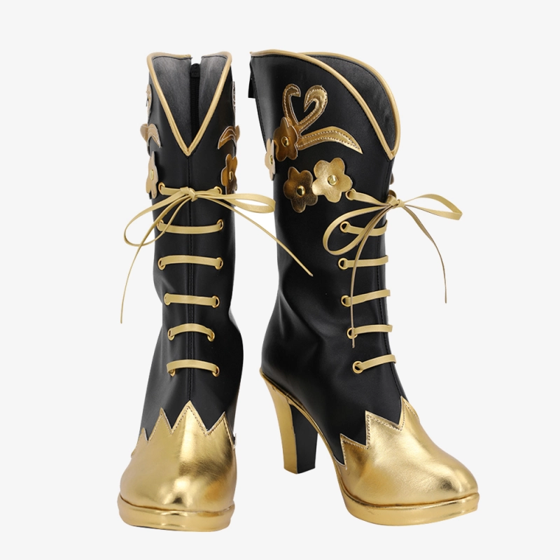 Twisted Wonderland Snow White Vil Schoenheit Epel Shoes Cosplay Men Boots Unibuy