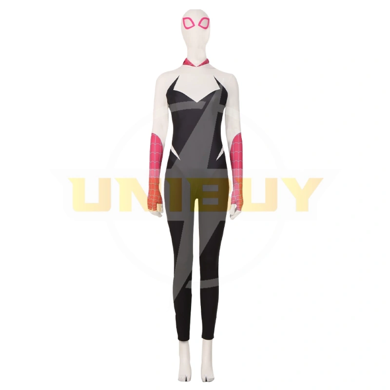 Gwen Stacy Spider Woman Costume Cosplay Suit Spider Man: Into the Spider Verse Unibuyplus