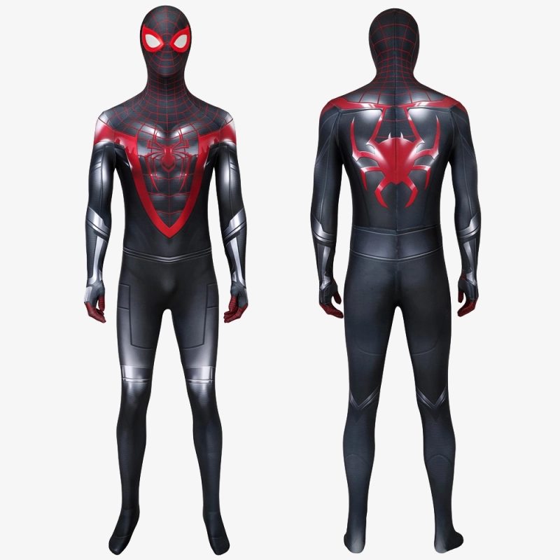 Spider-Man Miles Morales PS5 Costume Cosplay Suit Unibuy