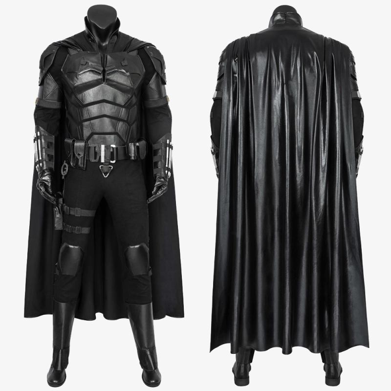 The Batman 2022 Costume Cosplay Suit Bruce Wayne Halloween Outfit Unibuyplus