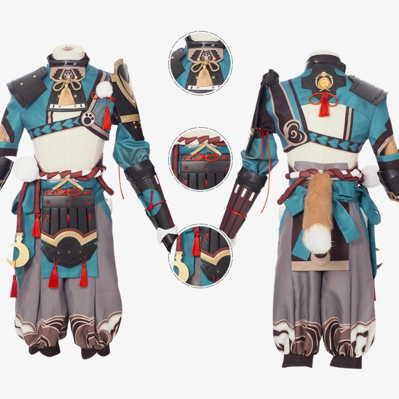 Genshin Impact Gorou Costume Cosplay Suit Unibuy