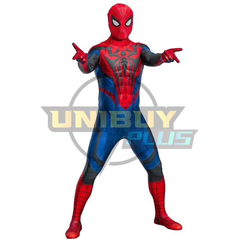 Marvel Rivals Spider-Man Costume Cosplay Suit Bodysuit For Kids Adult Unibuyplus
