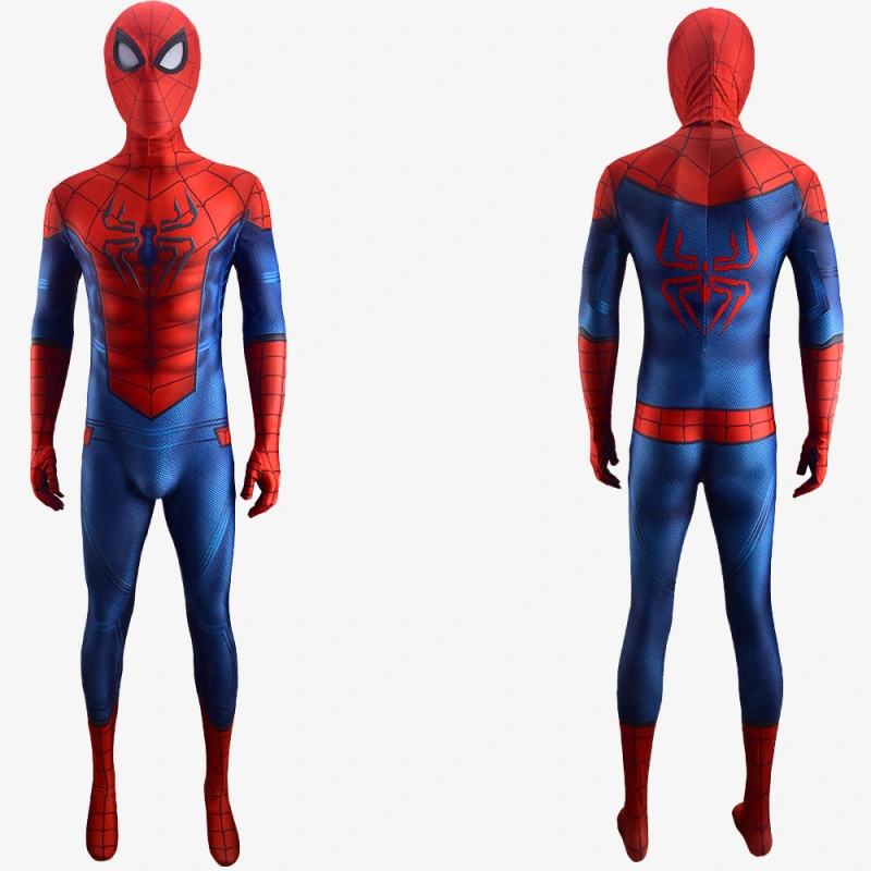 Marvel's Avengers Endgame DLC PS5 Spider-Man Costume Cosplay Suit Bodysuit For Men Kids Unibuy