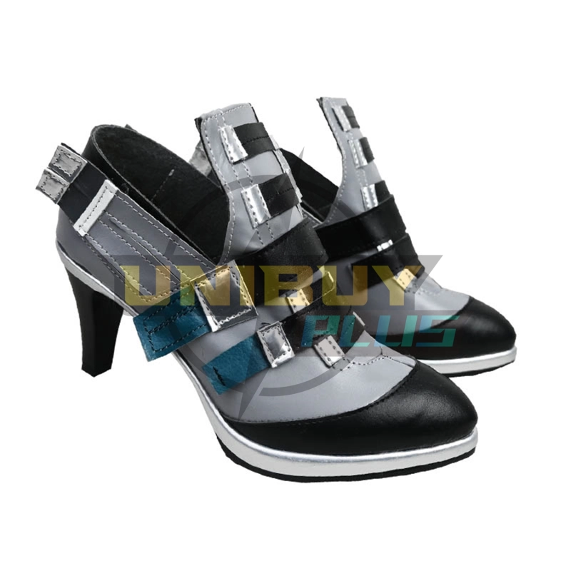 Zenless Zone Zero	Tsukishiro Yanagi Shoes Cosplay Women Boots Unibuyplus
