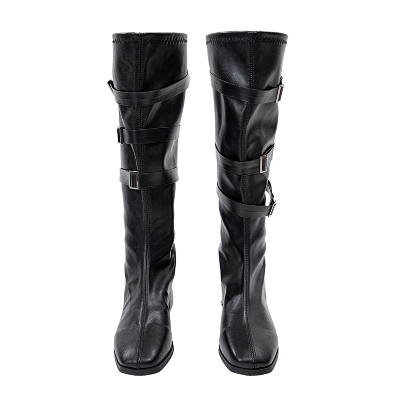 Thunderbolts Ghost Shoes Cosplay Women Ava Starr Boots Unibuyplus