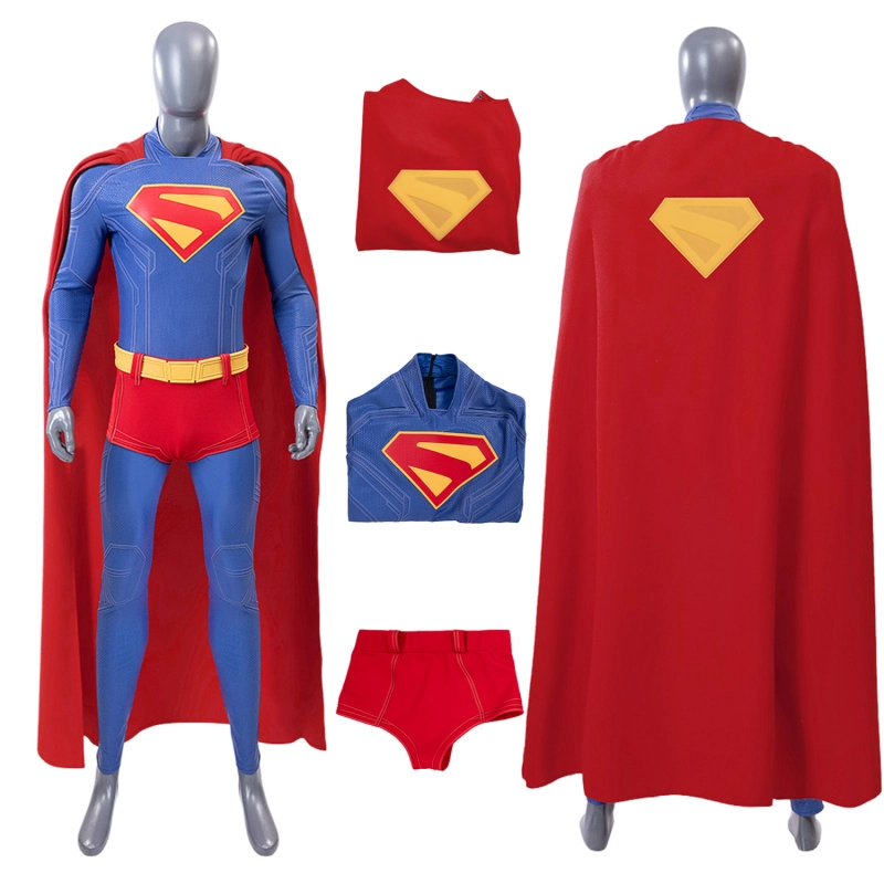 Superman legacy Costume Cosplay Suit Clark Kent Ver 2 Unibuyplus
