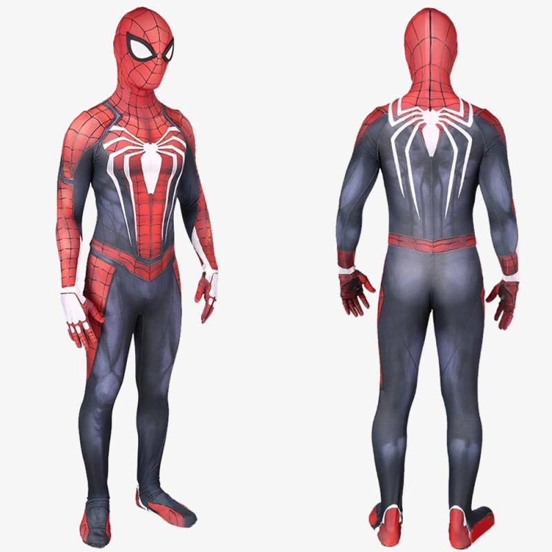 Spider-Man PS4 Costume Cosplay Advanced Suit For Kids Adult Unibuyplus