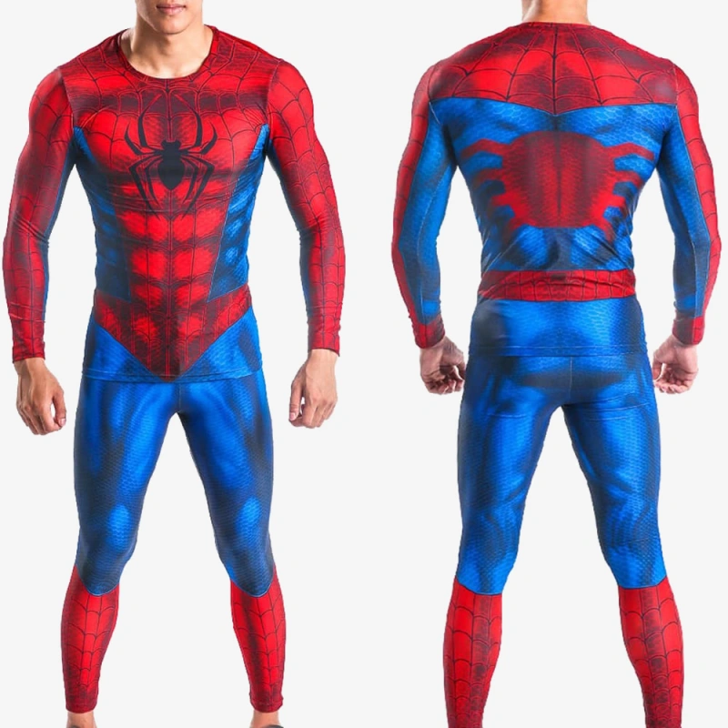 The Amazing Spider-Man Costume Cosplay Peter Parker Sportswear Running Suit For Kids Adult Unibuy