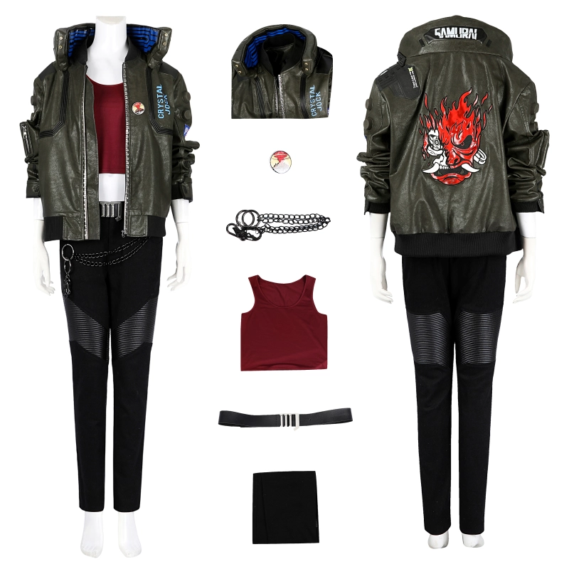V：Valerie Costume Cosplay Suit Cyberpunk 2077 Unibuyplus