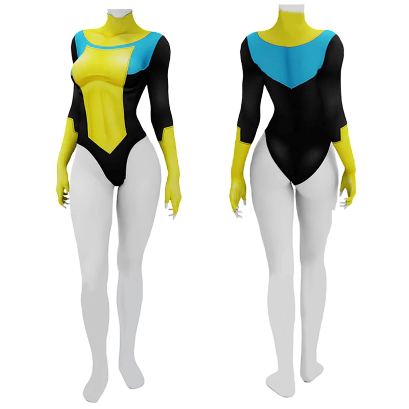 Invincible Female Costume Cosplay Suit Summer Ver. For Kids Adult Unibuyplus