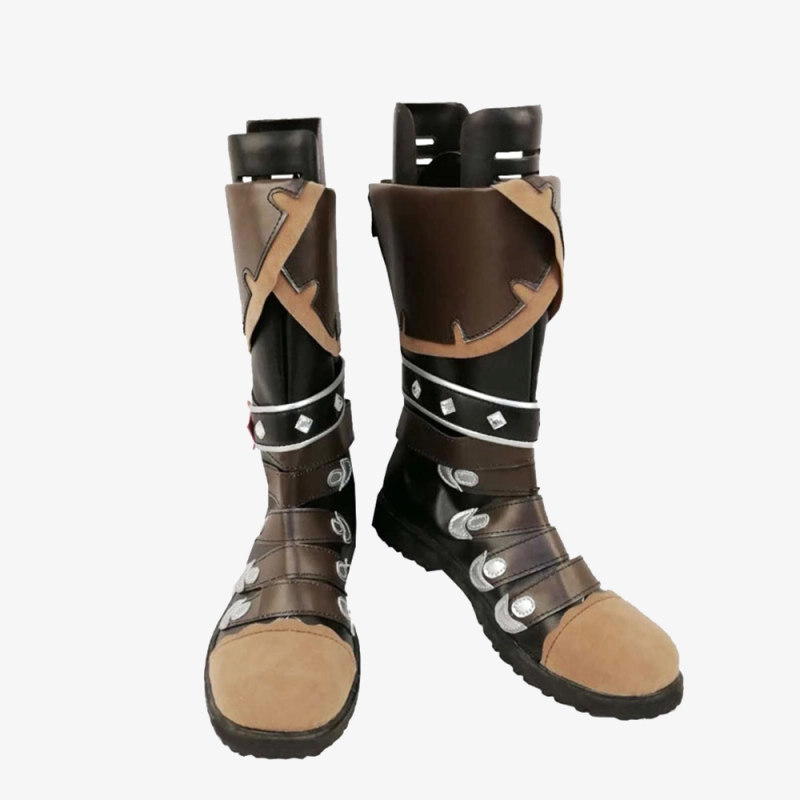 Genshin Impact Diluc Shoes Cosplay Men Boots Unibuy