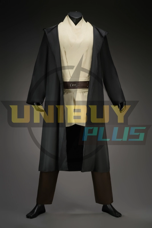 Star Wars Qui-Gon Jinn Costume Cosplay Suit The Phantom Menace Basic Ver. Unibuyplus