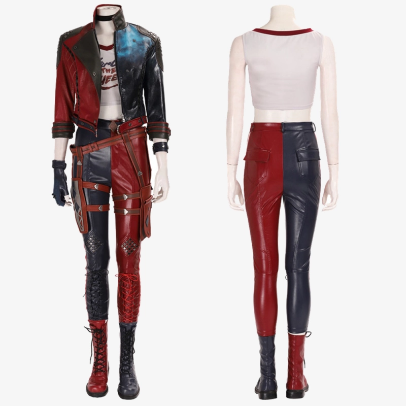 Harley Quinn Costume Cosplay Suit Suicide Squad: Kill the Justice League