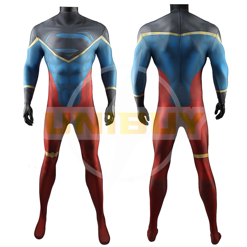 Young Justice Superboy Cosplay Costume Kon-El Bodysuit For Men Kids Unibuy