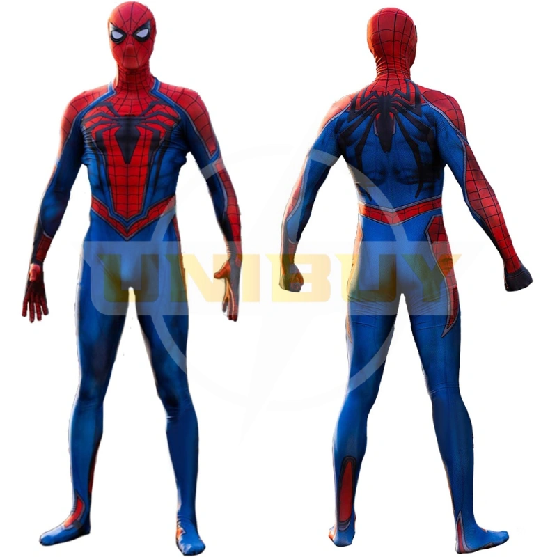 Spider-Man PS4 Sam Raimi Suit Costume Cosplay For Kids Adult Unibuy