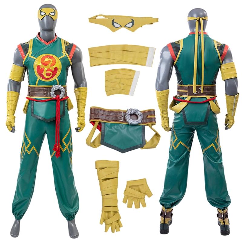 Marvel Rivals Iron Fist Costume Cosplay Suit Unibuyplus