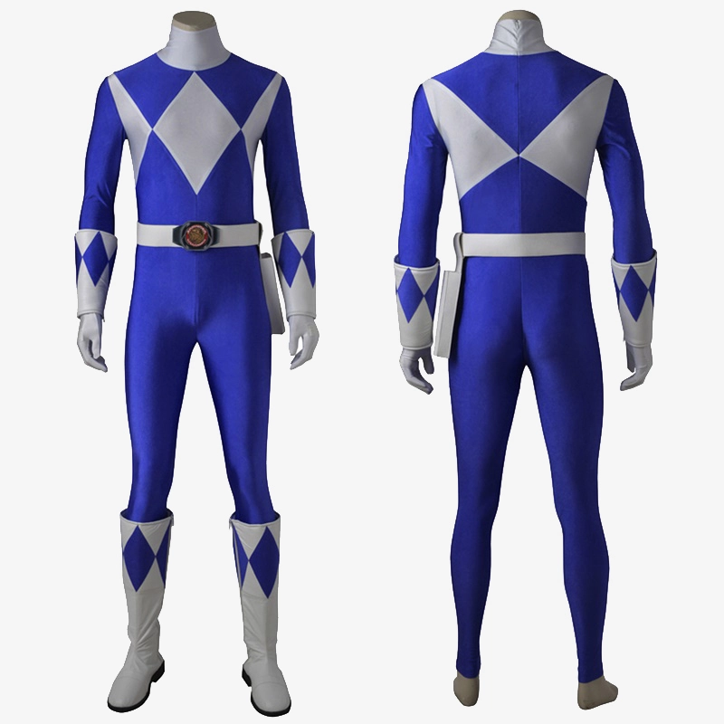 Power Blue Ranger Costume Cosplay Suit Rangers Unibuy