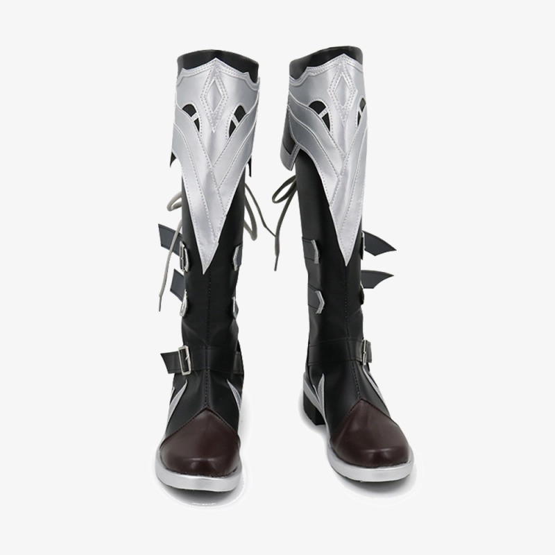 Genshin Impact Diluc Shoes Cosplay Men Boots Red Dead of Night Ver.2 Unibuy