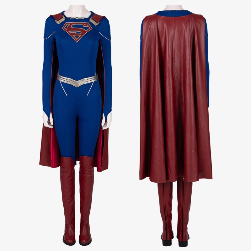 Supergirl Costume Cosplay Suit Kara Zor-El Supergirl Season 5 Full Set Unibuy