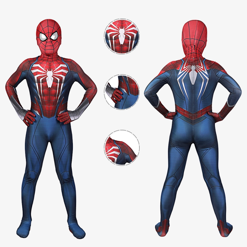 Marvel's Spider-Man 2 PS5 Peter Parker Costume Cosplay Kids Jumpsuit Unibuy