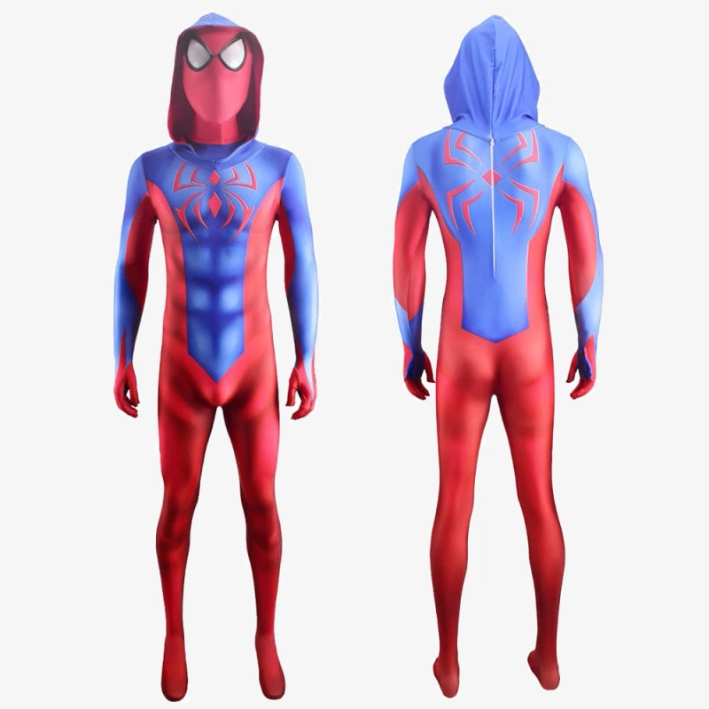 Scarlet Spider Ben Reilly Cosplay Costume Suit For Kids Adult Unibuy