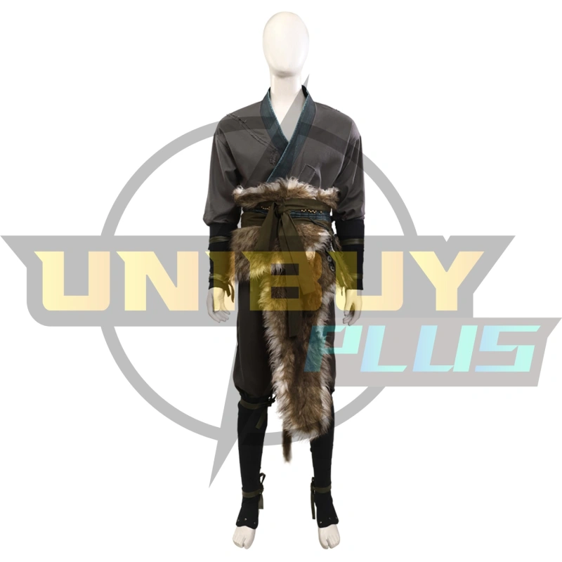 Black Myth Wukong Costume Cosplay Suit Fur Ver Unibuyplus