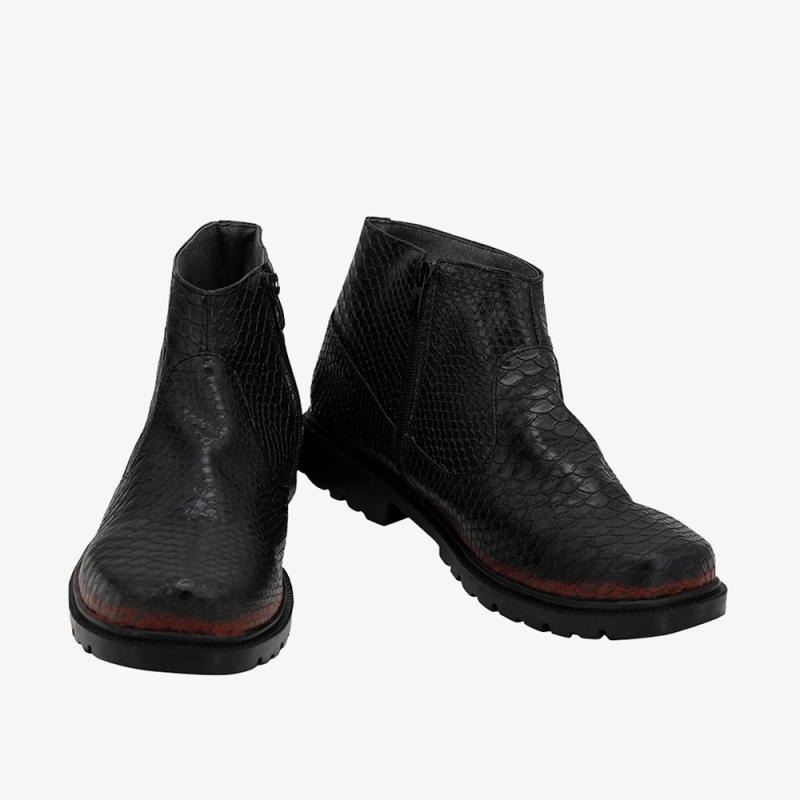 Crowley Shoes Cosplay Demon Good Omens Men Boots Unibuy