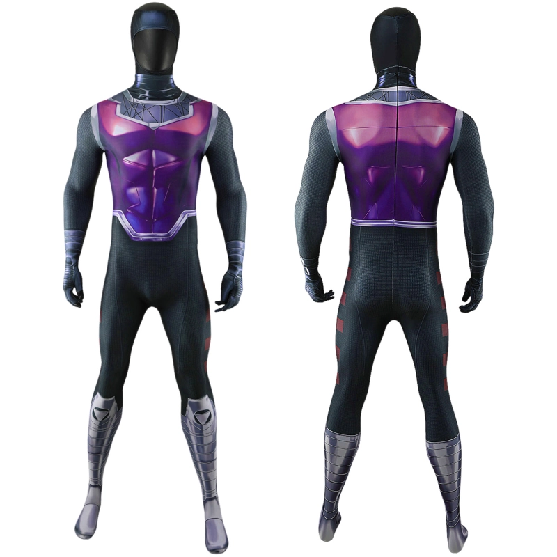 Gambit Costume Cosplay Suit Remy LeBeau Bodysuit For Kids Adult Unibuyplus